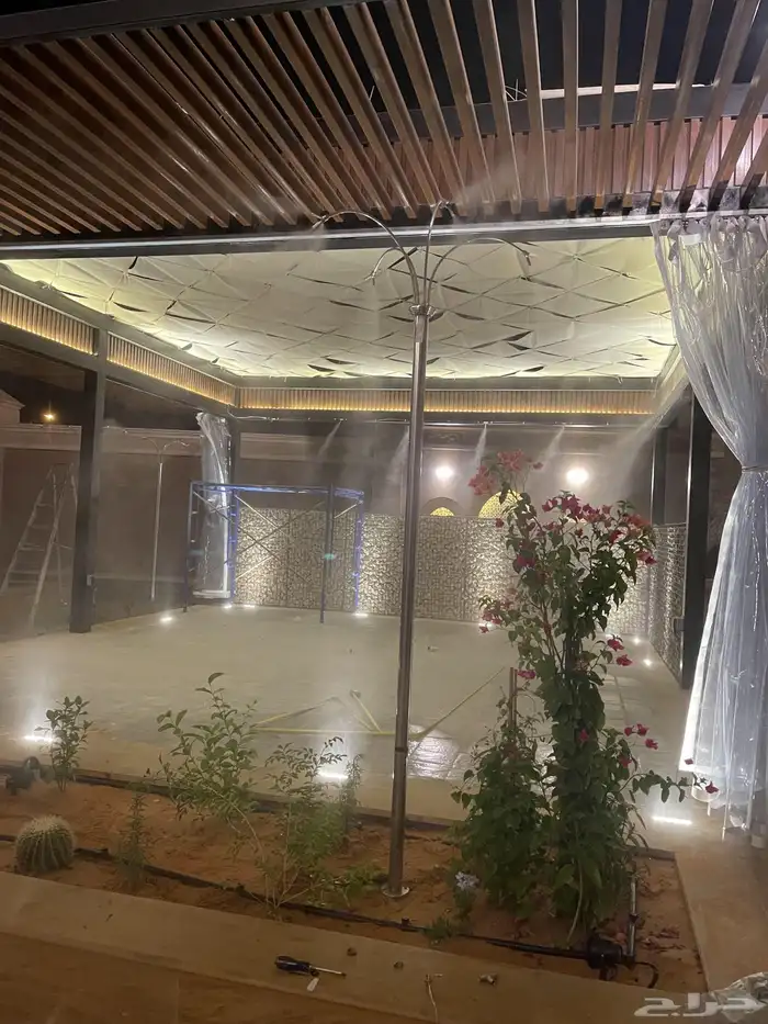 ضباب ورذاذ لتبريد الاجواء كافيهات مطاعم شاليهات 6