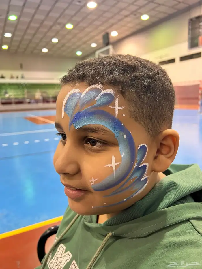 رسم على الوجه للأطفال   نقش حنا 7