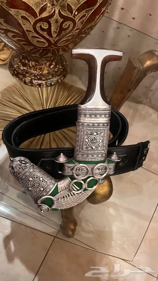 خنجر قرن زراف هندي 12