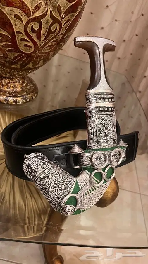 خنجر قرن زراف هندي 11