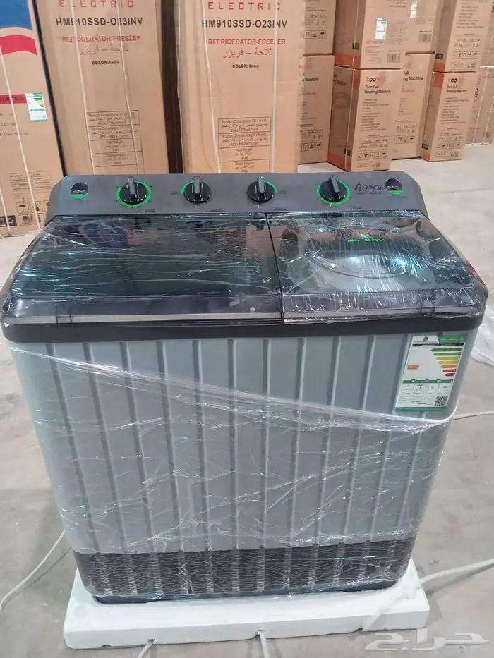 غساله دبليو بوكس حوضين لون استيل سلفر 0