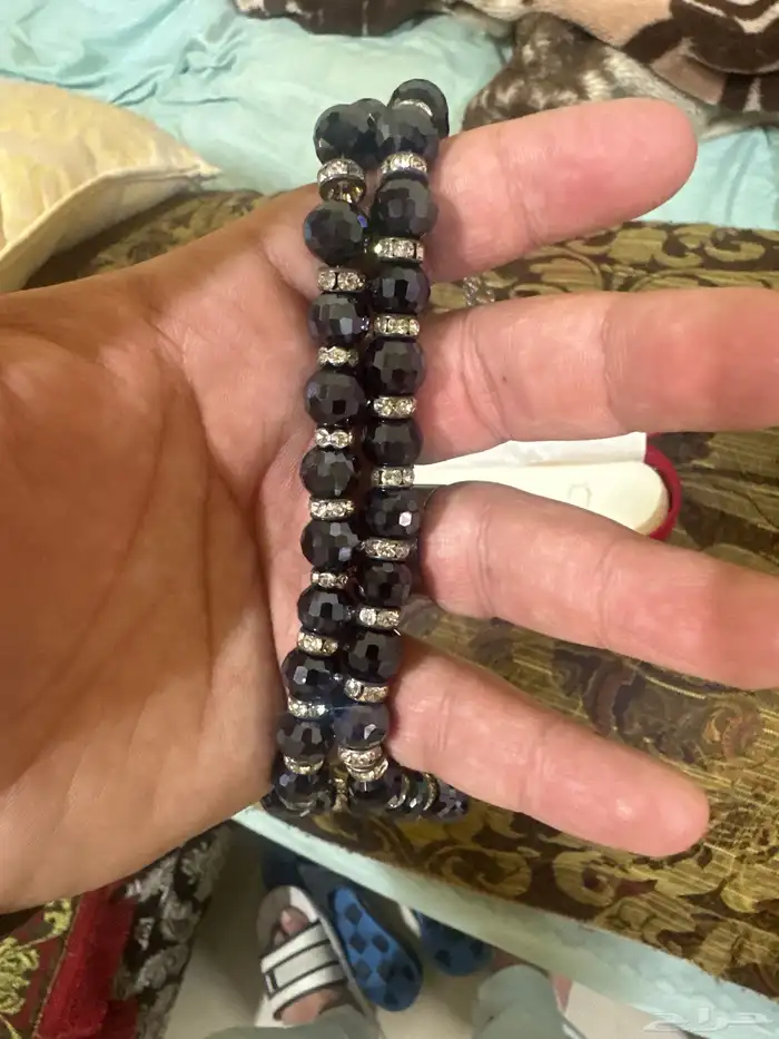 سبحة كرستال فخمة جدا للمناسبات 2