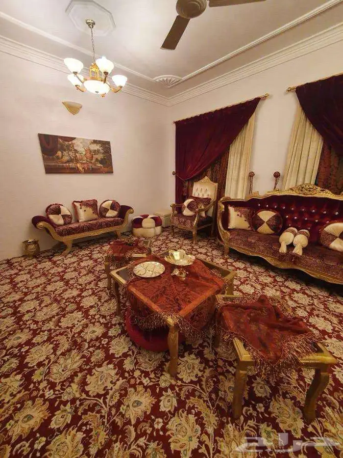 طقم كنب خشب مصري فاخر للبيع 2