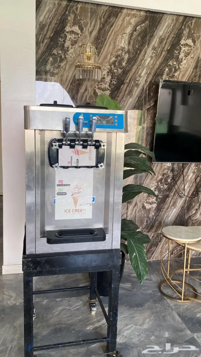 تأجير الة ايس كريم 2