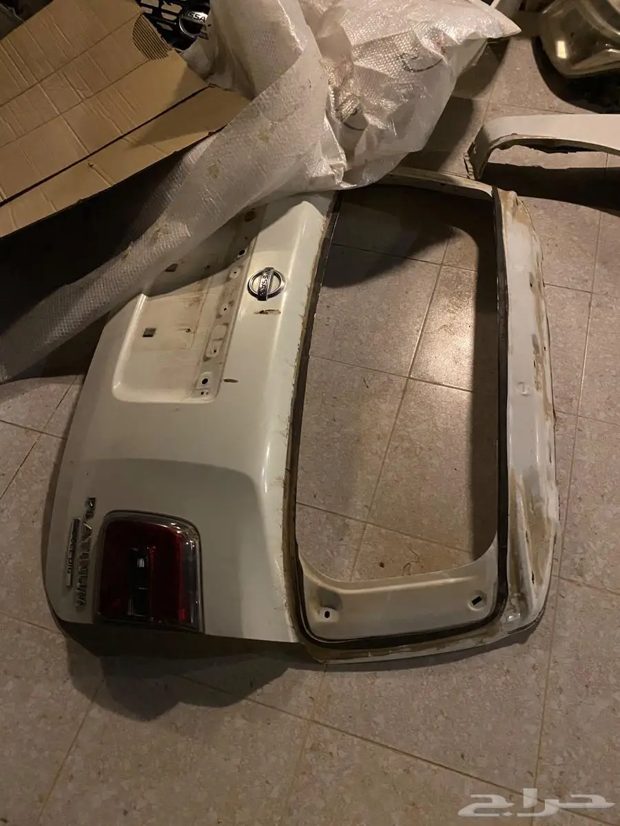 قطع غيار باترول 2010 بلاتينيوم رفرف كبوت شنطه صدام 5