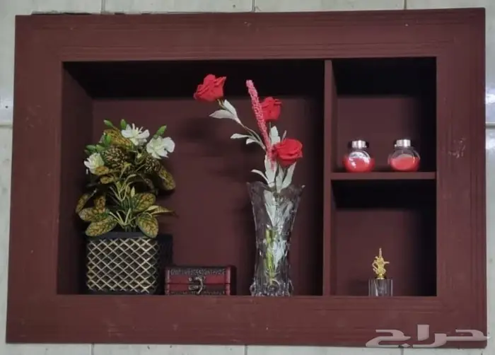 ديكور مكيف خشب لإغلاق فتحة المكيف 3