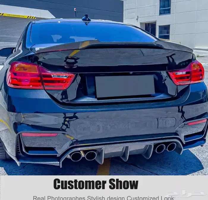 جناح سبويلر BMW M4 2014 - 2020 5