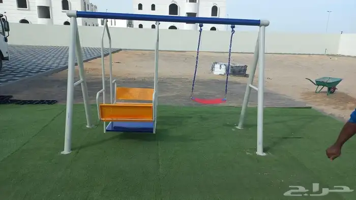 اتوفرت لدينا العاب للالطفال والكبارحديثه مراجايح وزحاليق 1