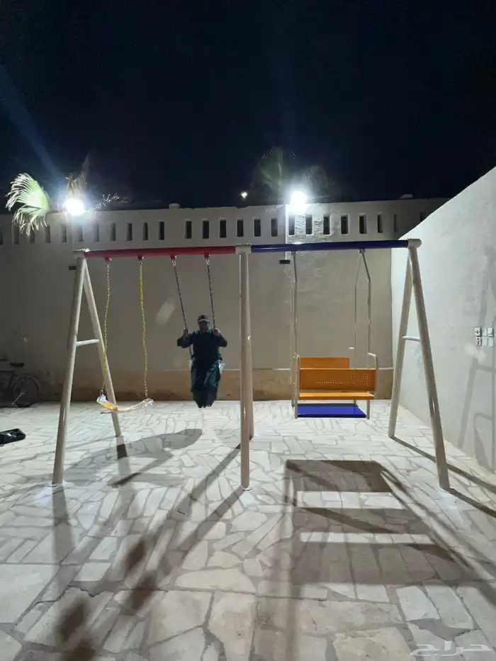 اتوفرت لدينا العاب للالطفال والكبارحديثه مراجايح وزحاليق 26