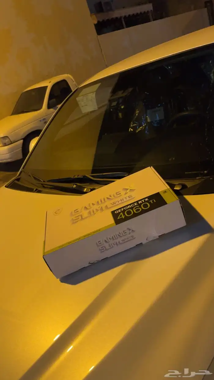 كرت شاشة Rtx 4060 16gb msi ابيض 0