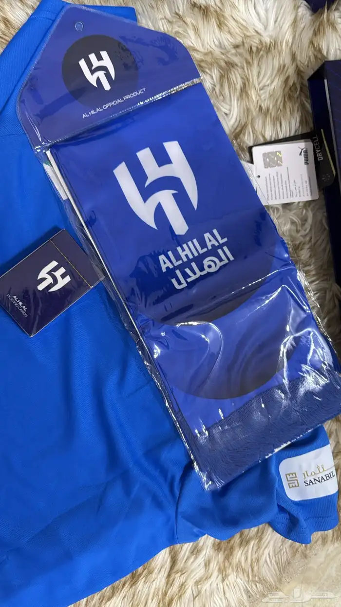 تيشيرت نادي الهلال الاصلي موقع من جميع اللاعبين 7