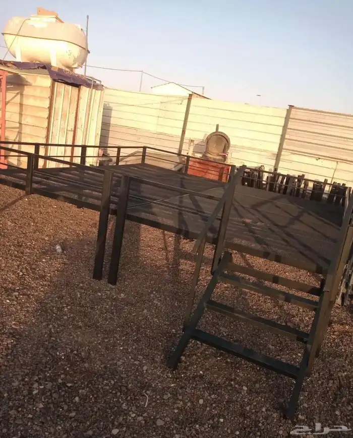 دكات حديد وغرف خشب ودورات ميه مضلات حلال وا بل 0