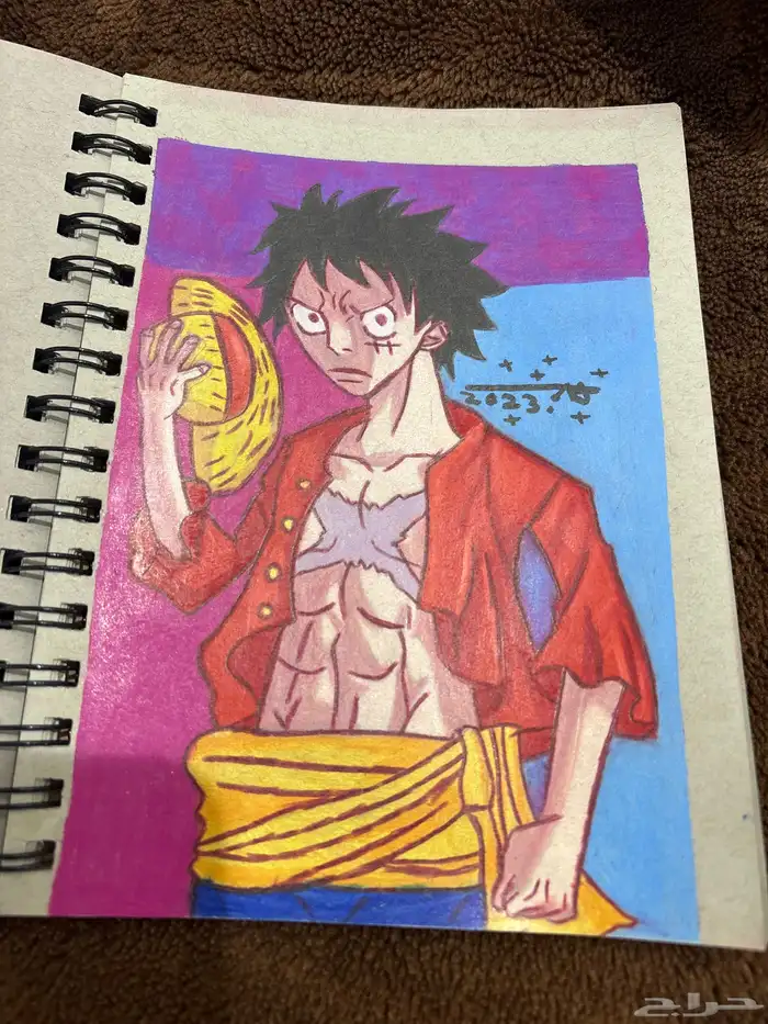 رسمات انمي للبيع الرسمه الوحده 5 ريال 35