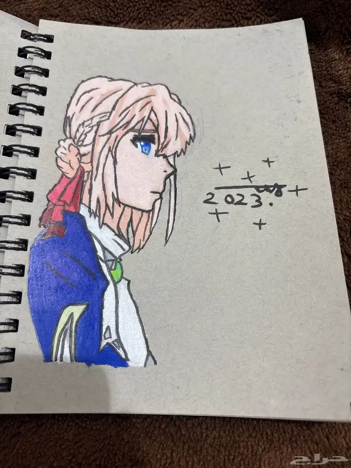 رسمات انمي للبيع الرسمه الوحده 5 ريال 2