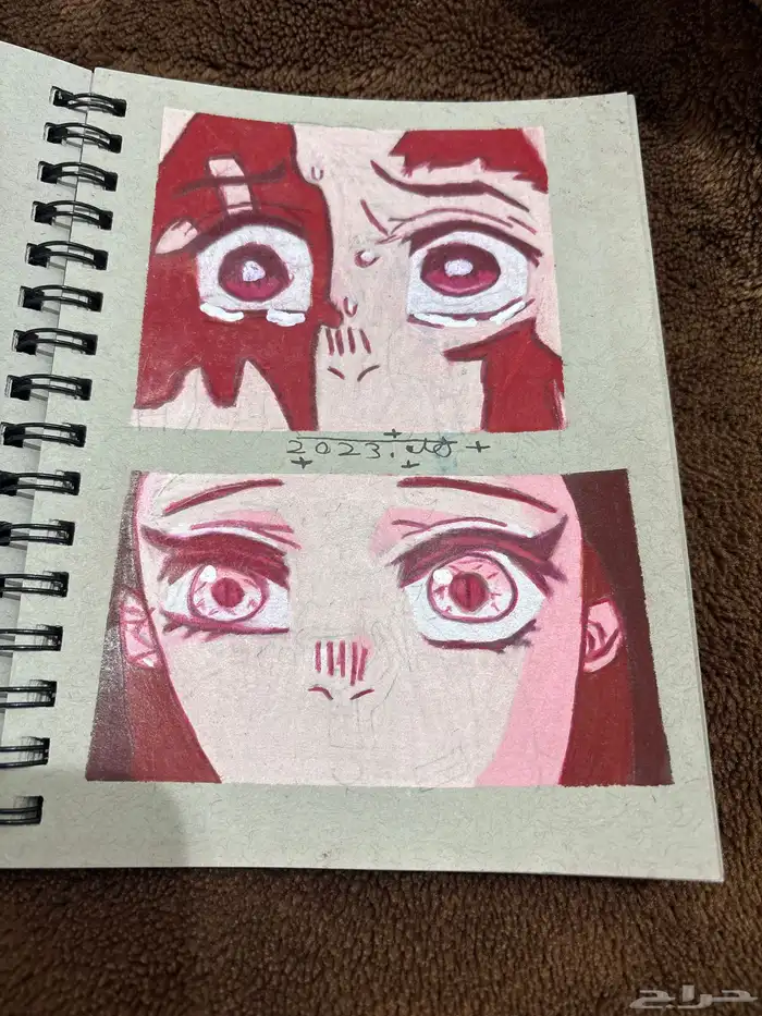 رسمات انمي للبيع الرسمه الوحده 5 ريال 16