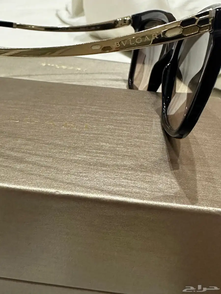 نظارة  BVLGARI بولغري أصلية مع كامل ملحقاتها 5