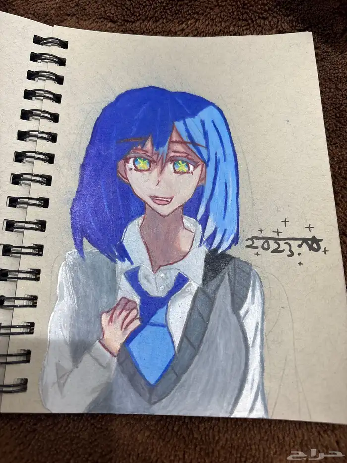 رسمات انمي للبيع الرسمه الوحده 5 ريال 33