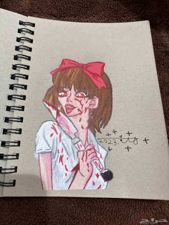 رسمات انمي للبيع الرسمه الوحده 5 ريال 13
