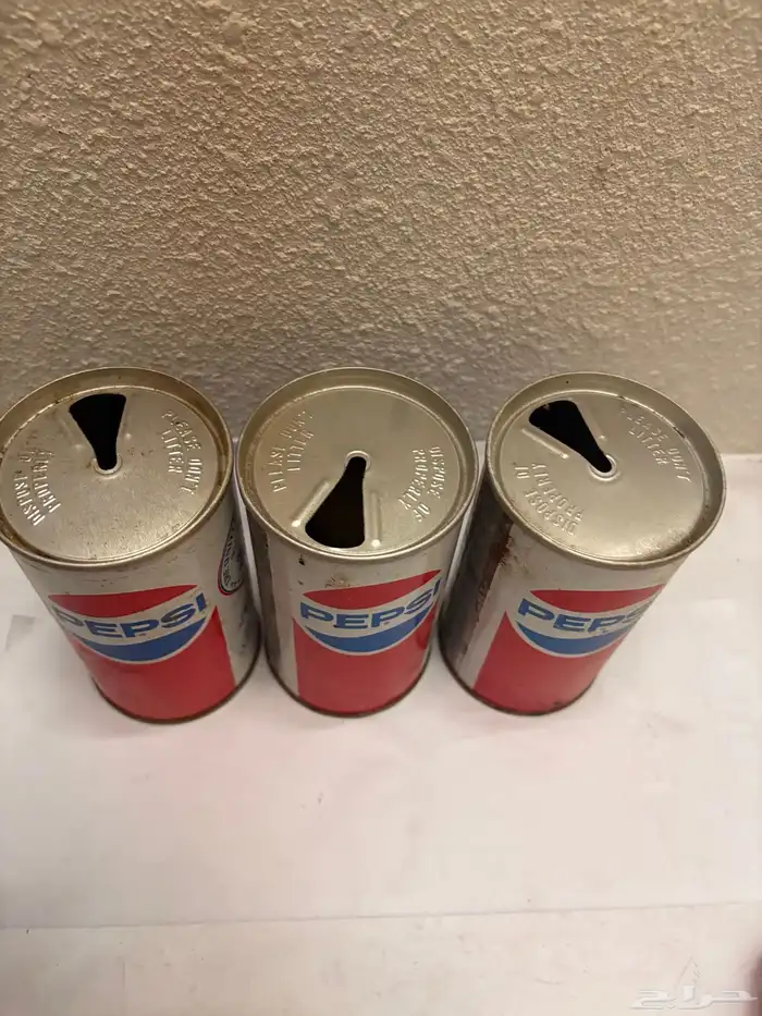 علب بيبسي قديمة 1975 3