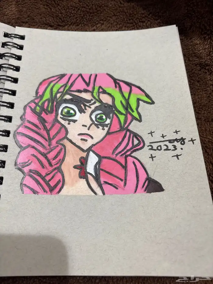 رسمات انمي للبيع الرسمه الوحده 5 ريال 10