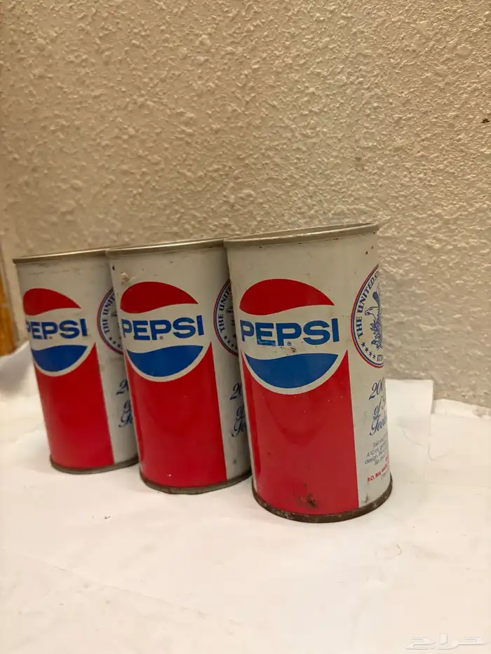 علب بيبسي قديمة 1975 2