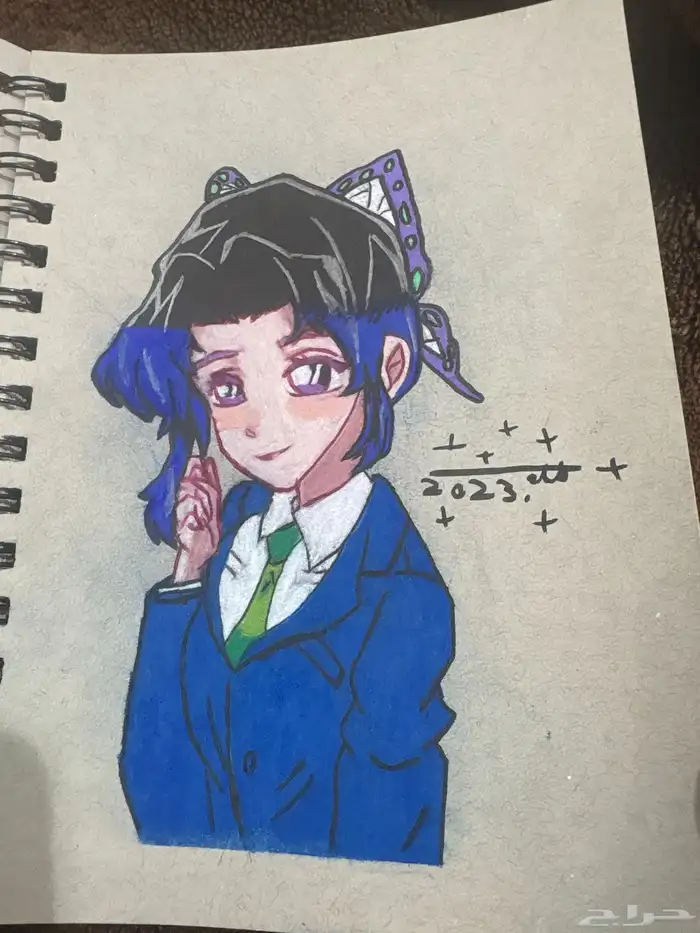 رسمات انمي للبيع الرسمه الوحده 5 ريال 25