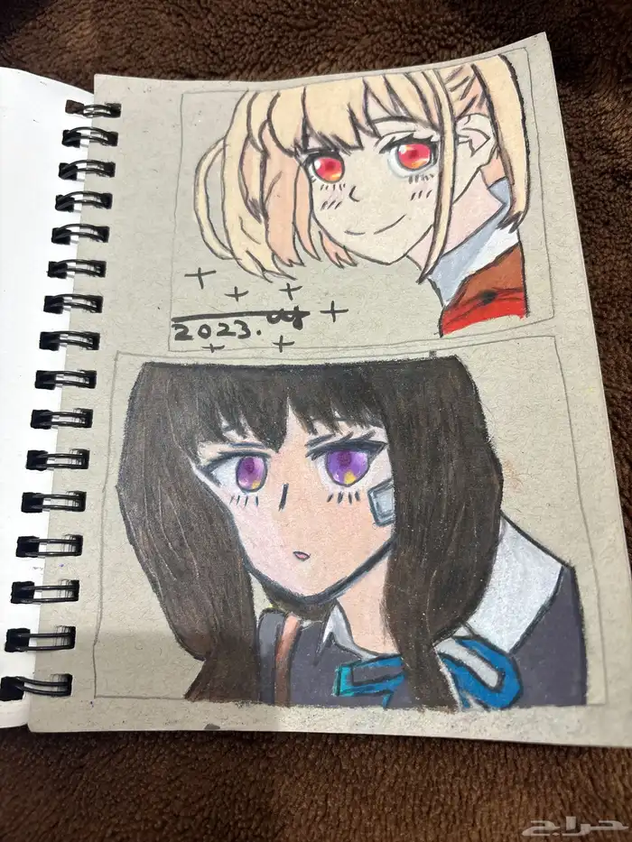 رسمات انمي للبيع الرسمه الوحده 5 ريال 0