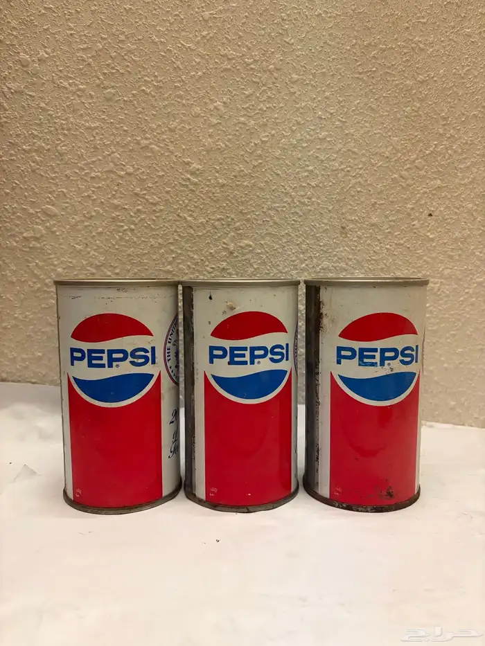 علب بيبسي قديمة 1975 0