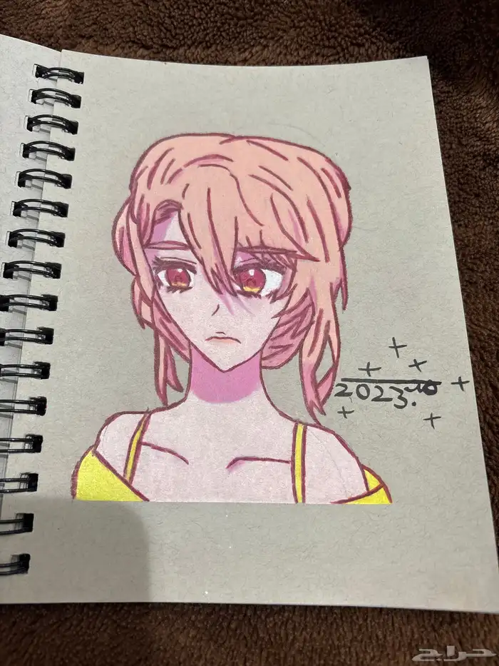 رسمات انمي للبيع الرسمه الوحده 5 ريال 23