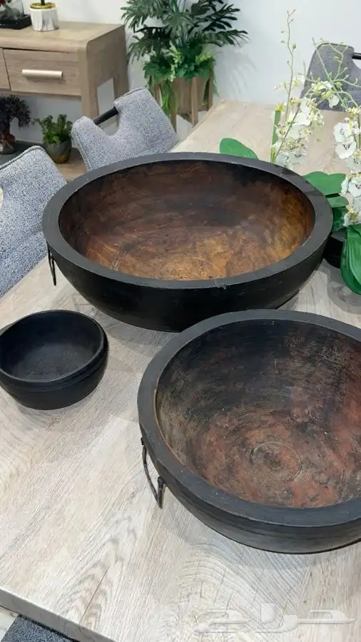 صحون خشب الغرب 2