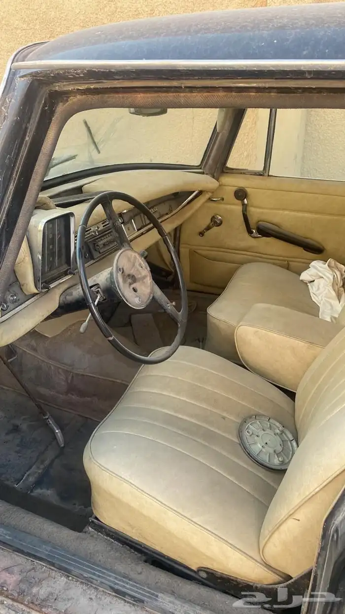مرسيدس كلاسيكي موديل 1964 تصدير من الاردن بطاقه جمركيه 3