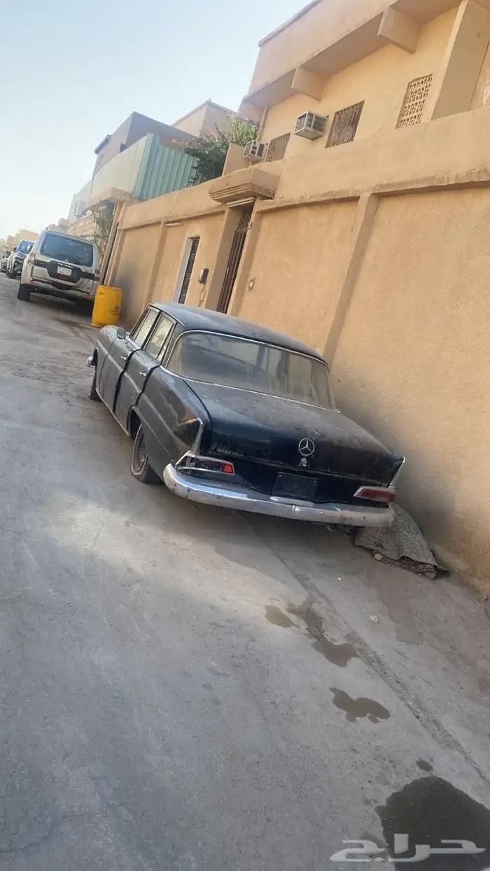 مرسيدس كلاسيكي موديل 1964 تصدير من الاردن بطاقه جمركيه 4