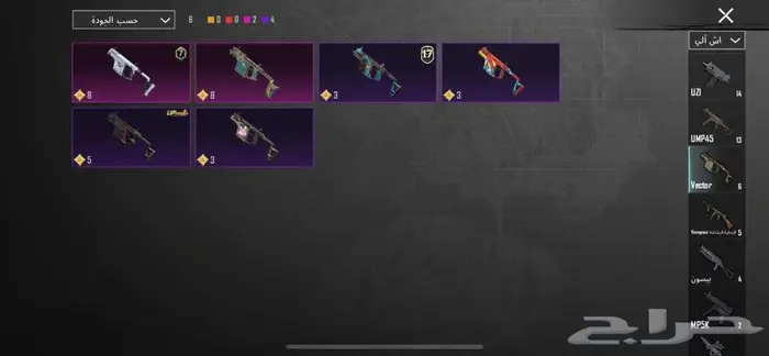 حساب ببجي للبيع مشحون كامل سيزونات 41