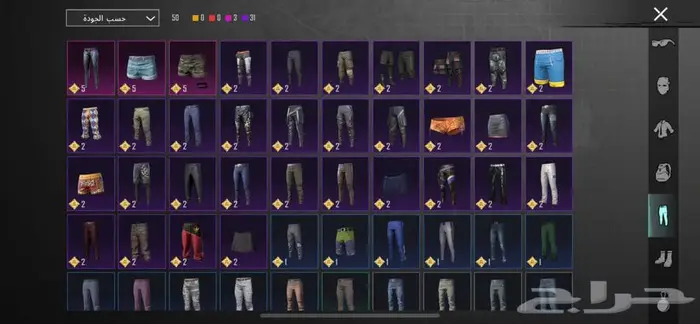 حساب ببجي للبيع مشحون كامل سيزونات 17