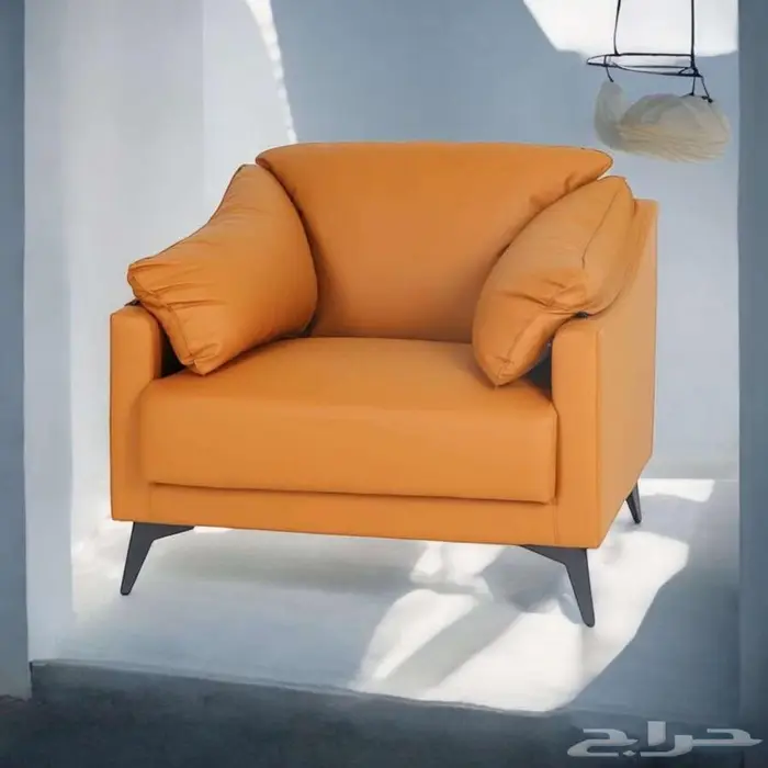 كنب جلد مكتبي 9
