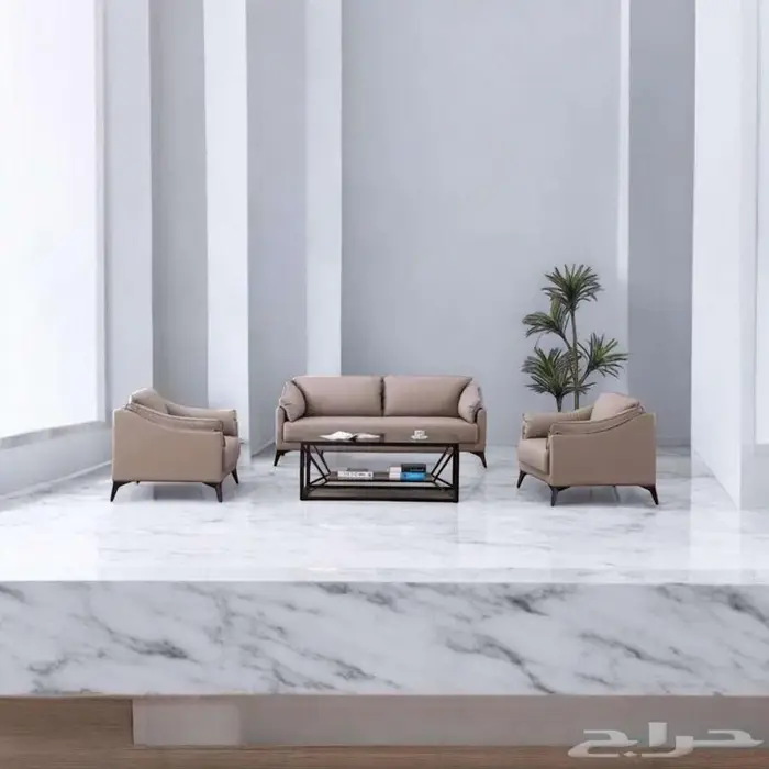 كنب جلد مكتبي 11