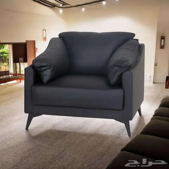 كنب جلد مكتبي 7