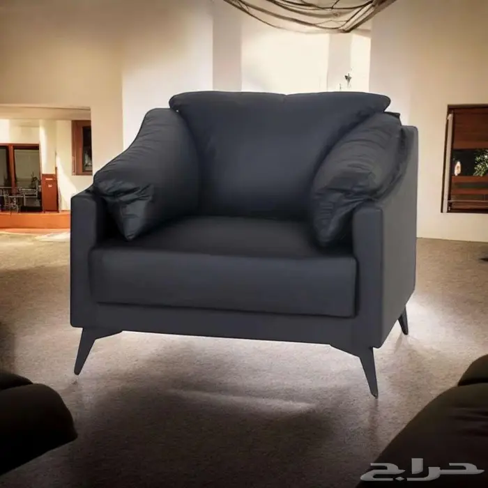 كنب جلد مكتبي 4