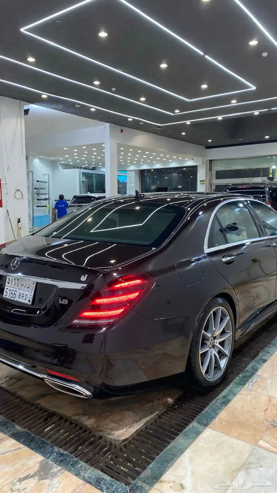 مرسيدس S450 2018 اسود ملكي 4