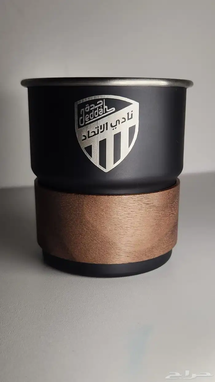 كوب اسود بشعار الاتحاد للبيع ( 40 ) 0