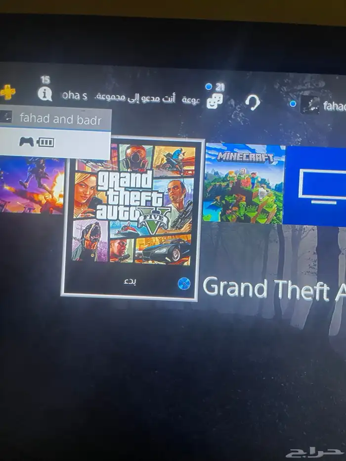 حساب سوني فيه قراند-فورت-روكت-ماين كرافت للبيع 4