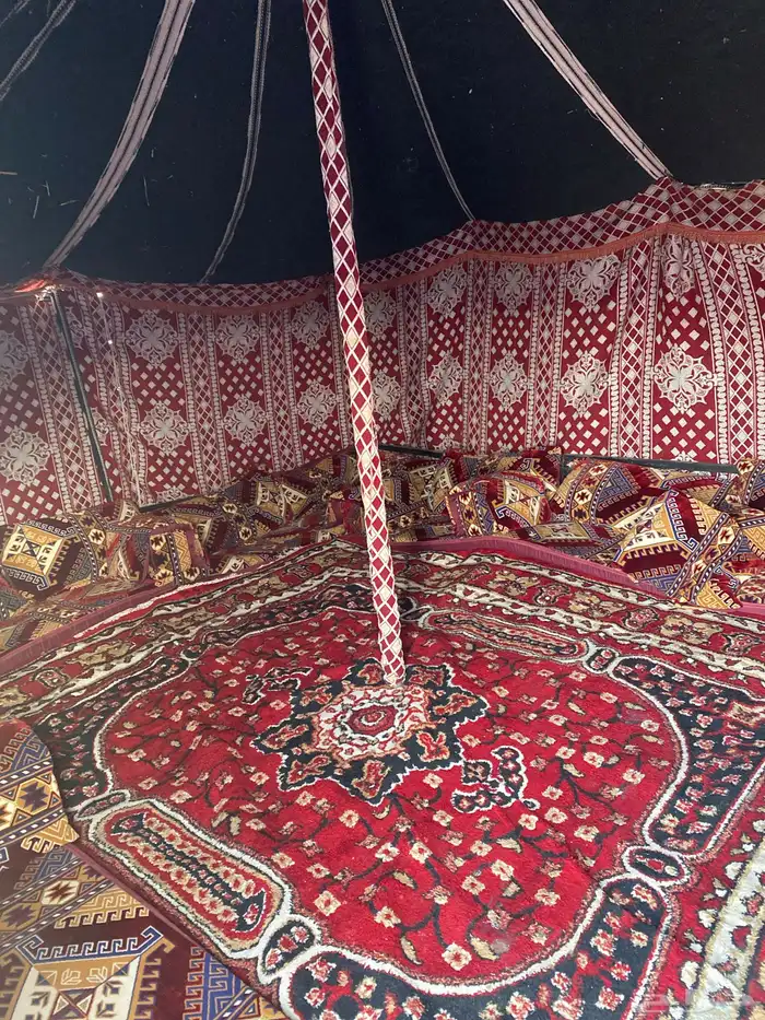 بيت شعر خيمه 5في7 مع الاثاث 0