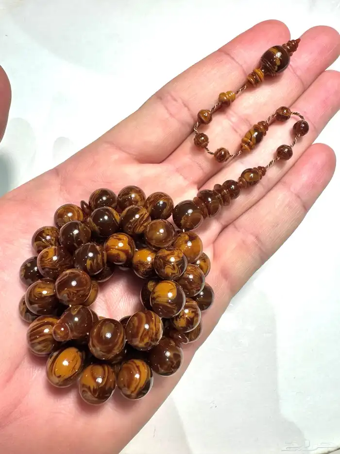 سبحة بكلايت صب قديم كاكاوي 1