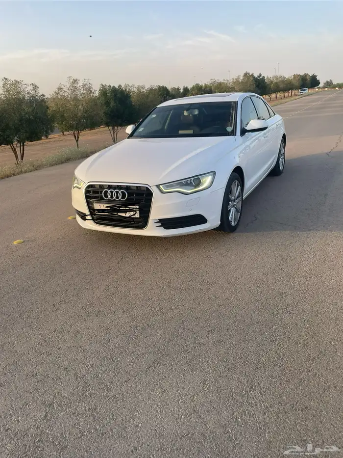 اودي A6 نص فل 2014 بدي بلد ومحركات شرط 1