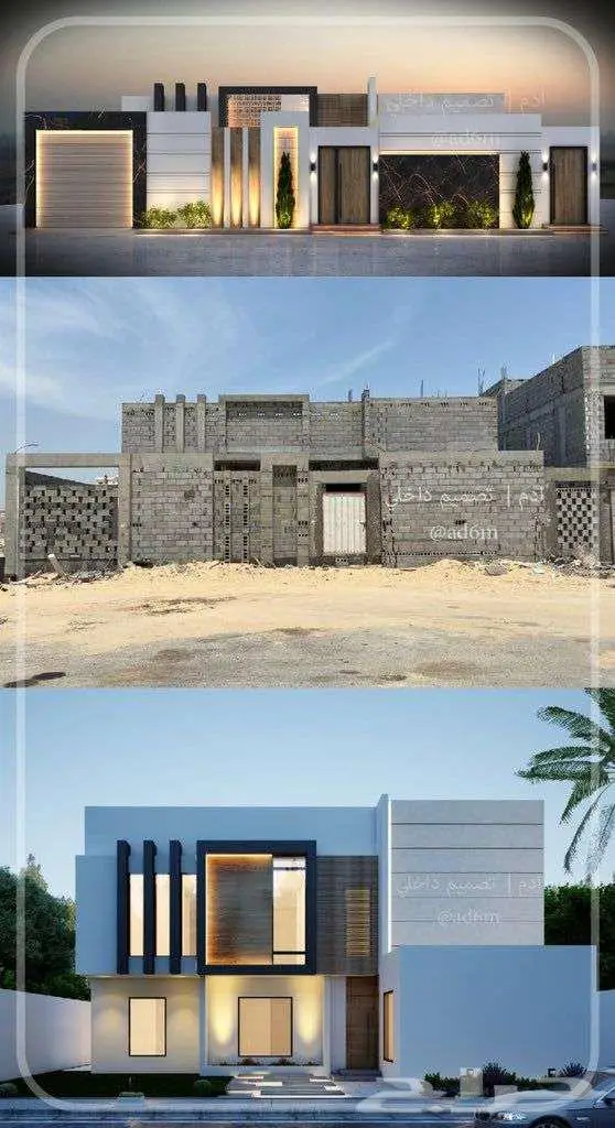 تصميم وتنفيذ واجهات المباني بشكل عصري وحديث 6