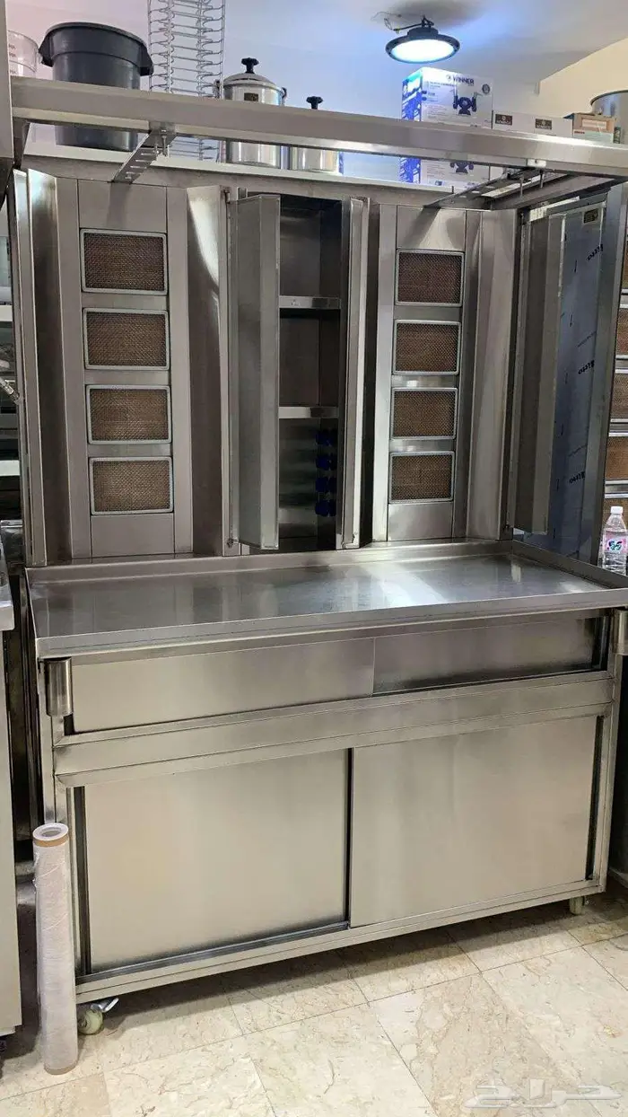 مكينة شاورما مزدوج تصنيع خاص 1