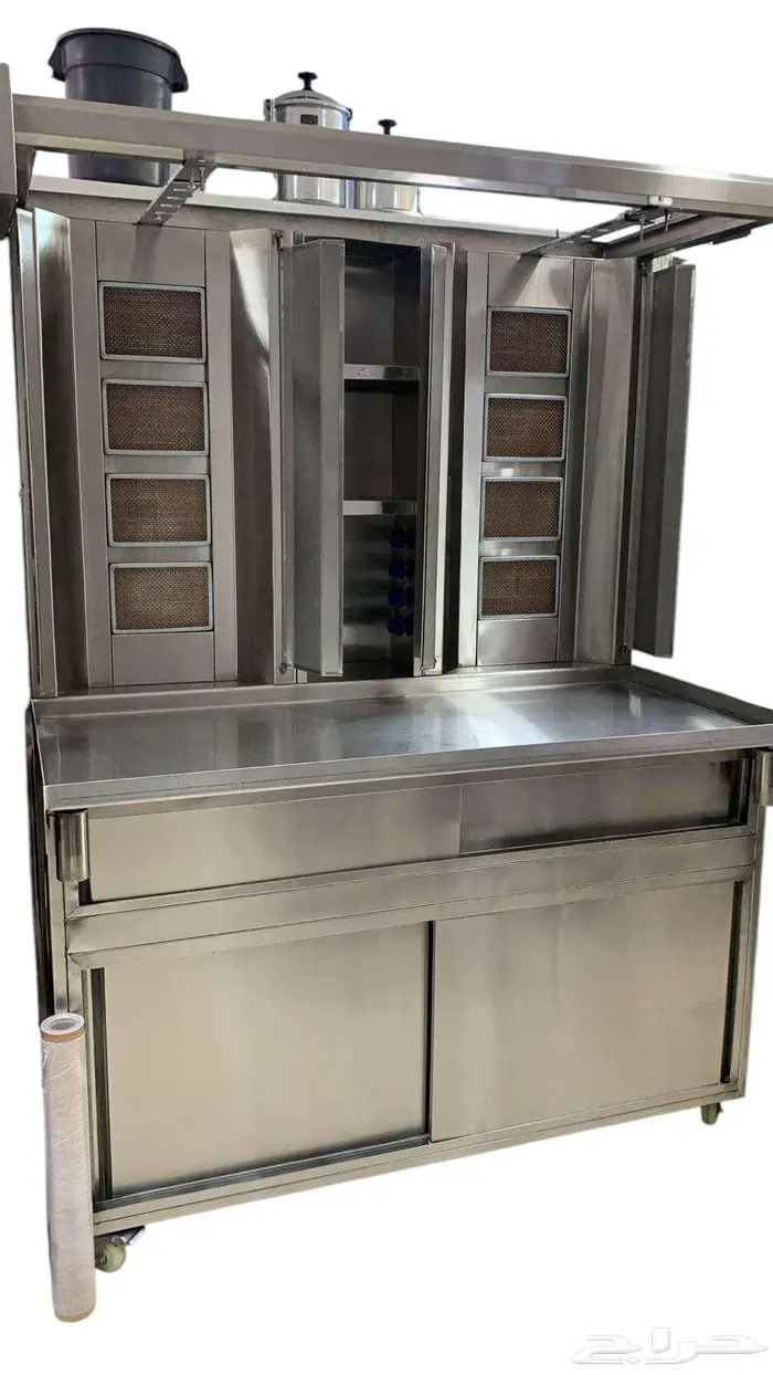 مكينة شاورما مزدوج تصنيع خاص 0