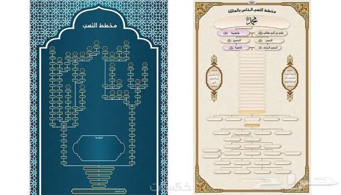 تصميم شجرة قبيلة مميزة لك 1