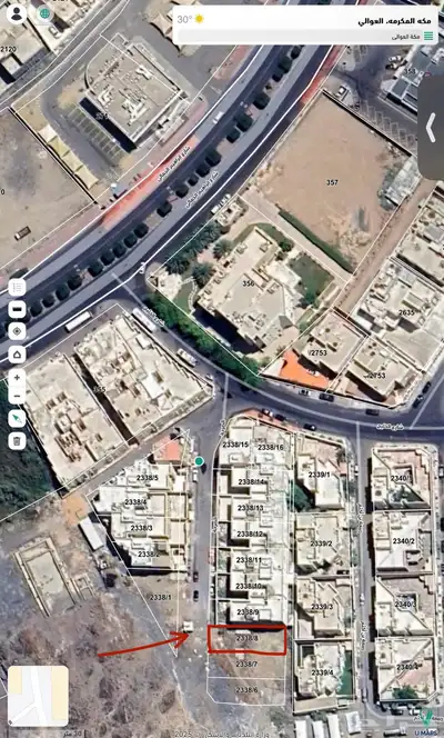 ارض للبيع سكنية استثمارية في حي العوالي في موقع مميز 0