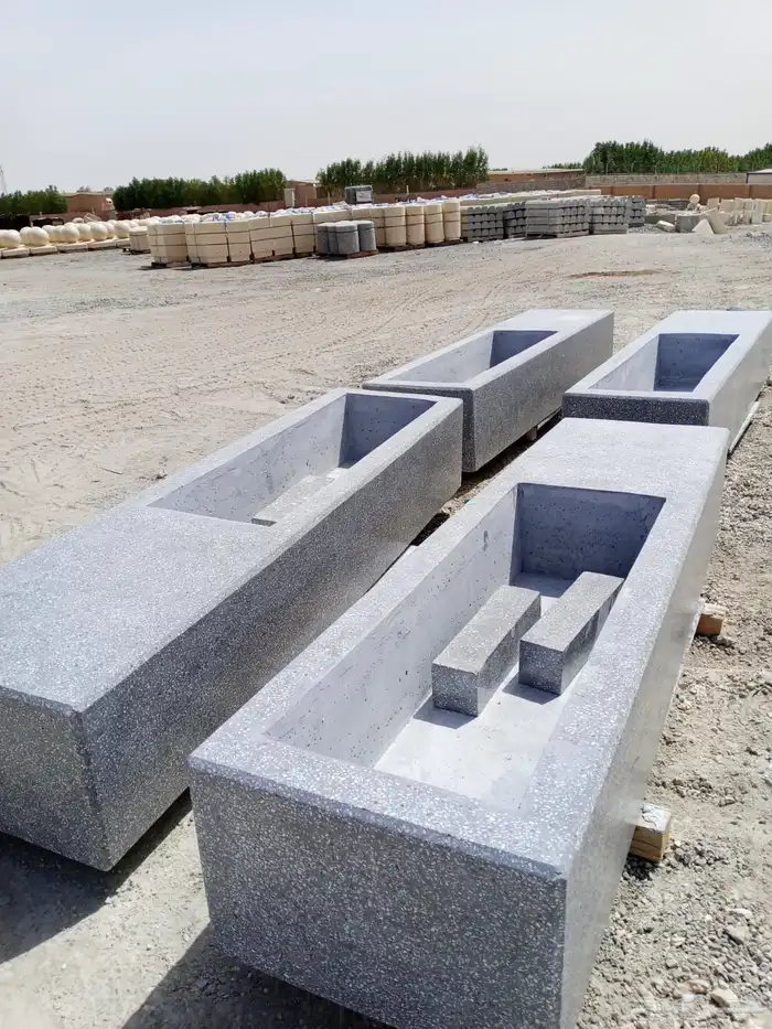 قواعد أنارة وحجر زينة حدائق وطرقات 16